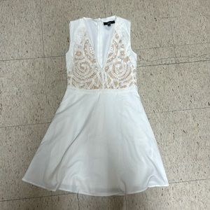 White lace Lulus Dress